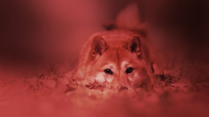 Shiba Inu Token Hits Seven-Month Low as Crypto Market Worsens