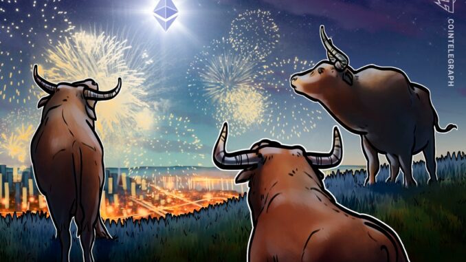 Ethereum price turns bullish ahead of next week’s Shanghai and Capella upgrade