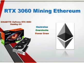 RTX 3060 - Mining Ethereum | Hashrate | Overclock | Powerdraw