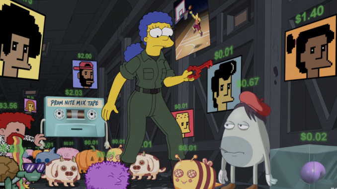 The Best NFT Gags and References From the Viral 'Simpsons' Episode